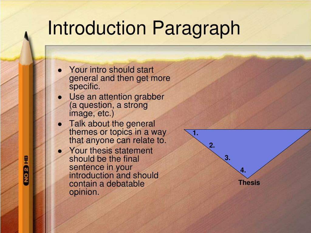 how to start and introduction paragraph