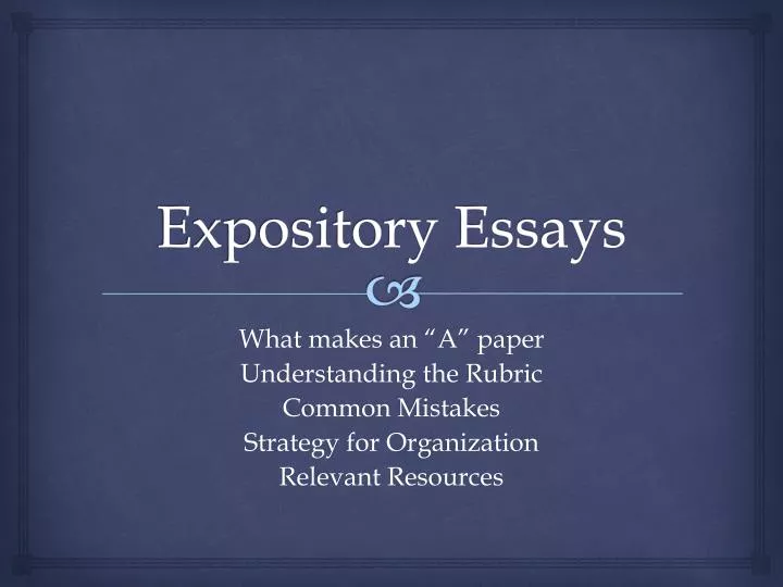 expository writing examples types of expository writing ppt