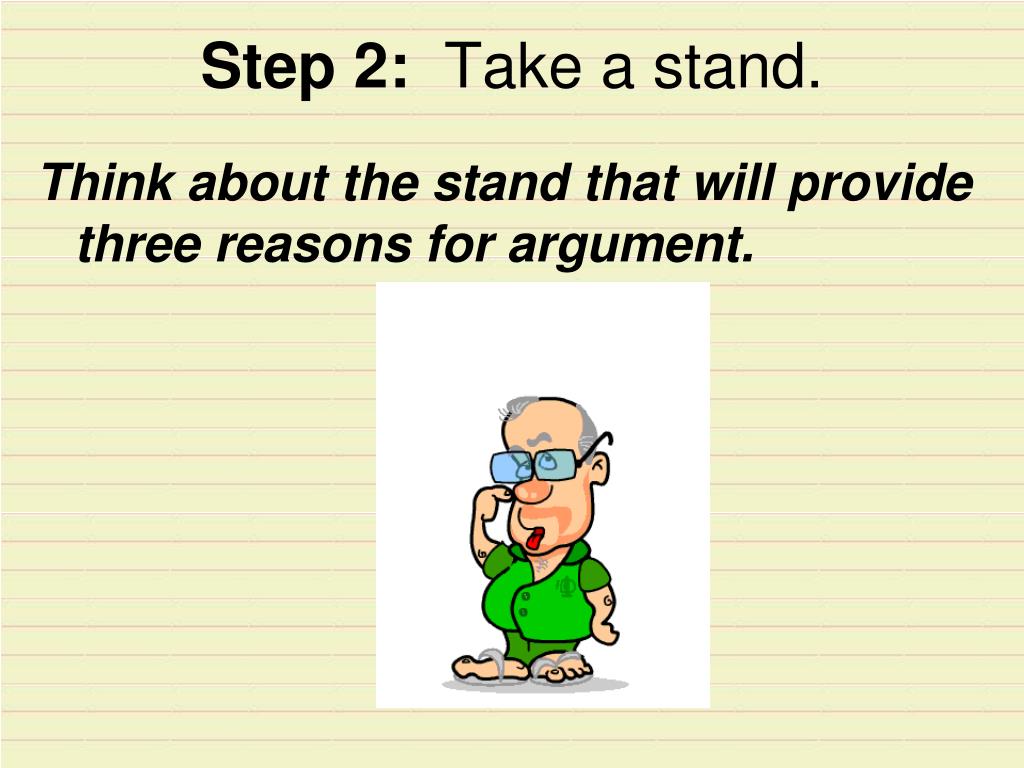 take a stand presentation