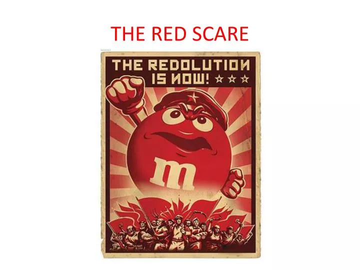 the first red scare the first red scare