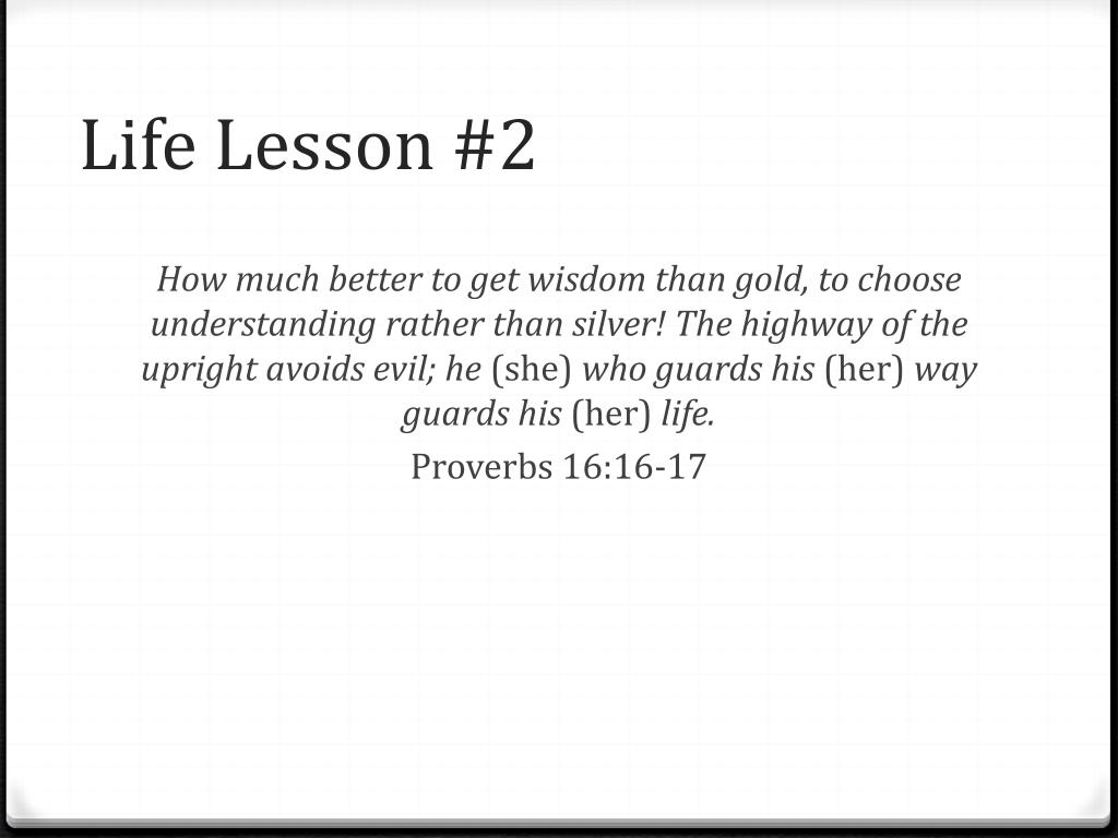 PPT - Get Wisdom: Go beyond the Gold! PowerPoint Presentation