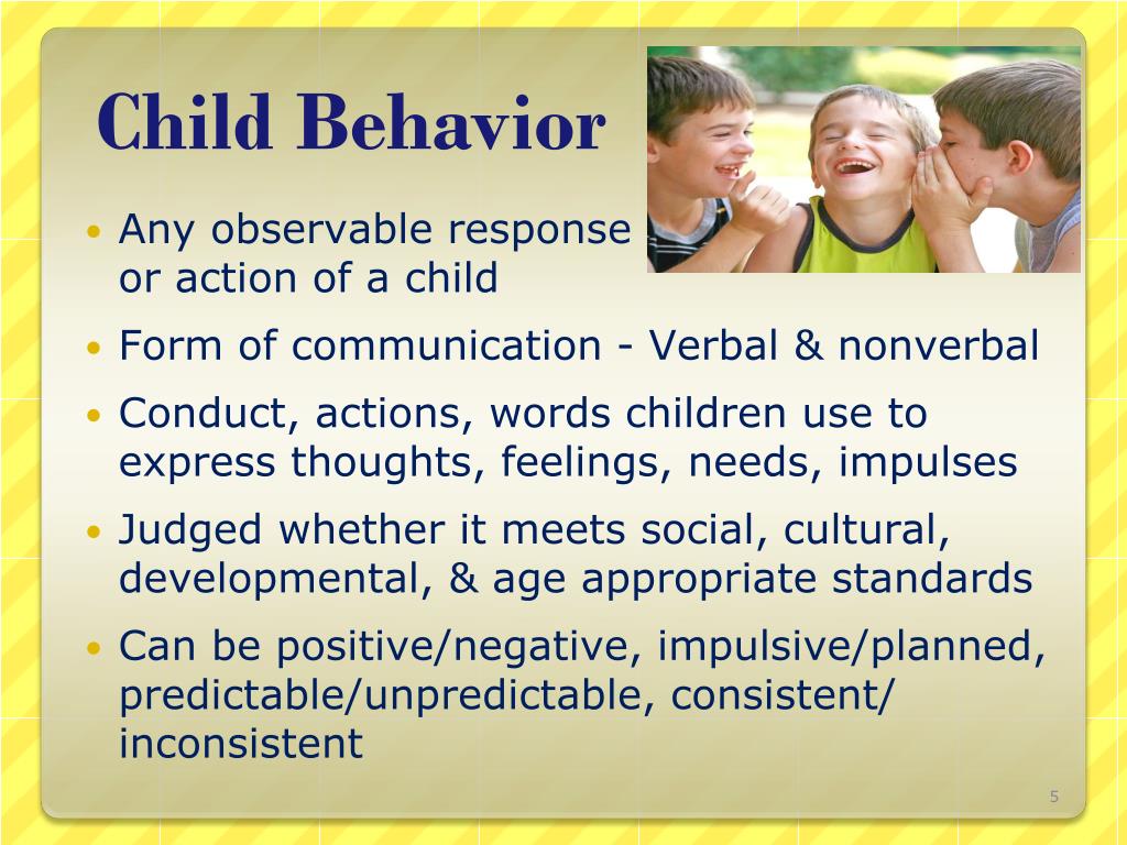 Human Behavior Correction Education Chapter 1 PPT - Child Behavior & Guidance Part I: Theories & Principles