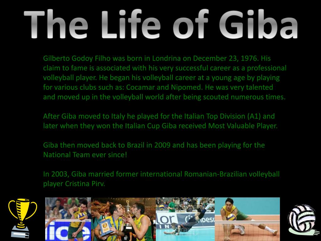 Olympic Volleyball Players of Brazil: Gilberto Godoy Filho