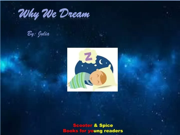 why we dream n.