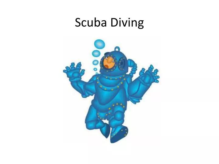 scuba diving n.