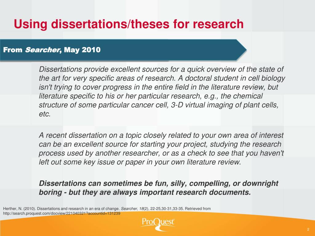proquest dissertations and theses (pqdt)