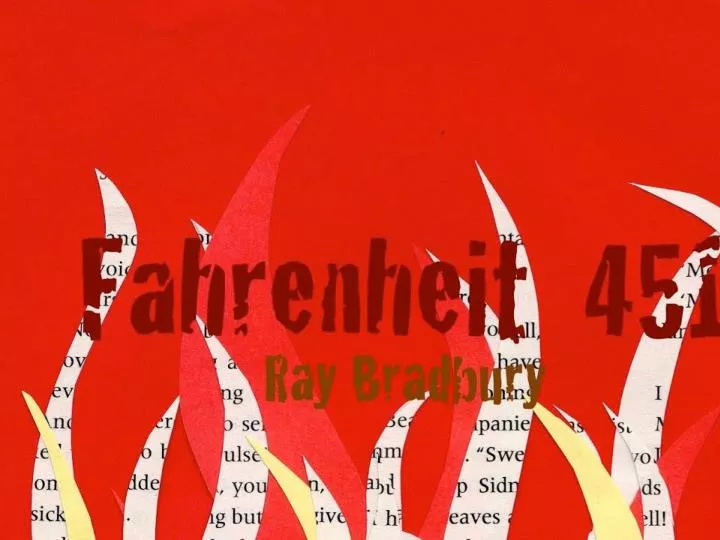 Hướng dẫn Fahrenheit 451 background Powerpoint Chuyên nghiệp, đa năng