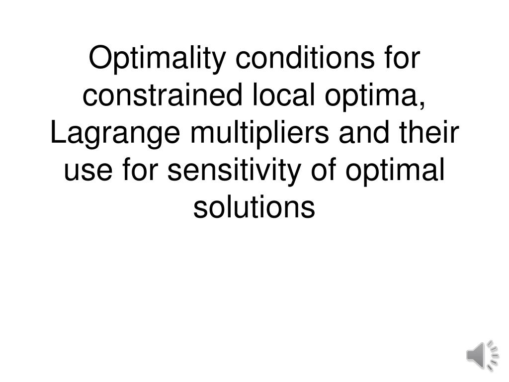 Lagrange multiplier - Wikipedia