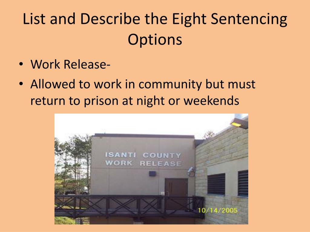 PPT - SENTENCING AND CORRECTIONS PowerPoint Presentation, Free Download ...