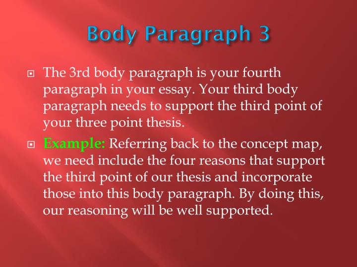 three point thesis