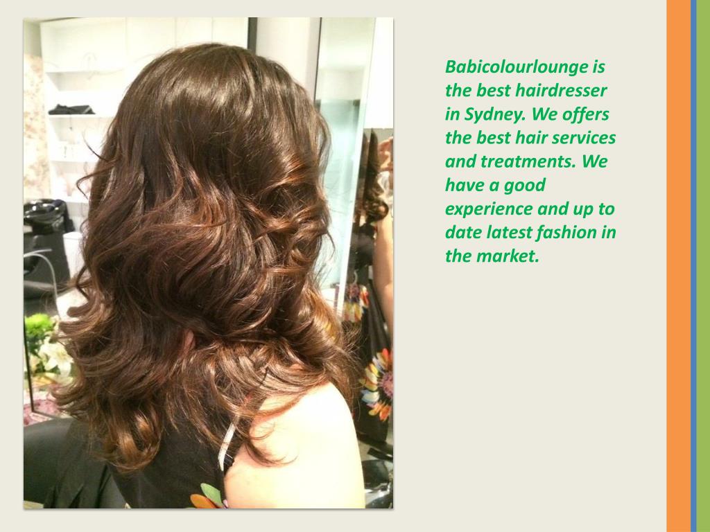 PPT Best Hairdresser in Sydney With Babicolourlounge PowerPoint