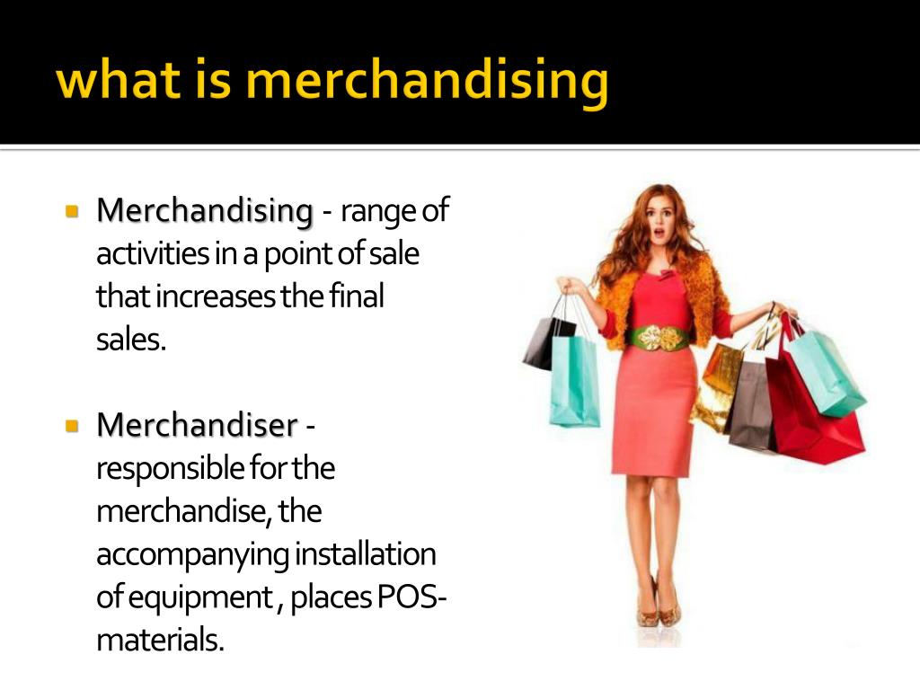 definition of merchandise presentation