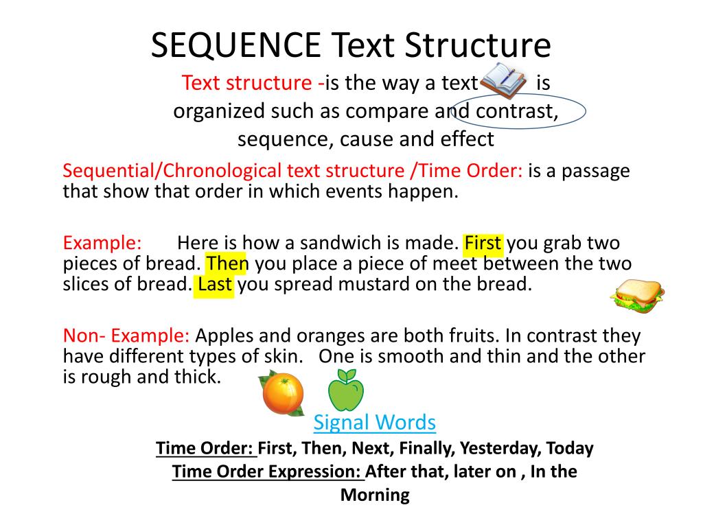 Open sequence txt. Structure of the text. Structure of the text in English. Chronological sequence. Academic English text structure.