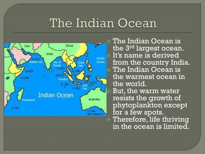 Indian Ocean visual data 7