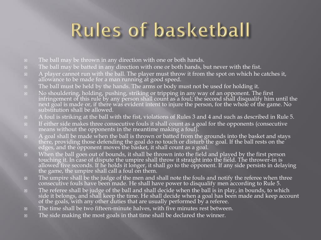Ppt who invented basketball powerpoint presentation free download