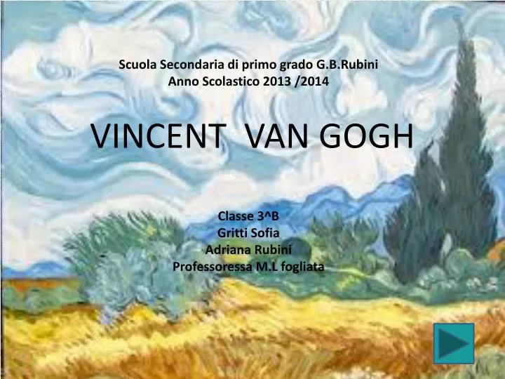 PPT - VINCENT VAN GOGH PowerPoint Presentation, free download - ID:2645586