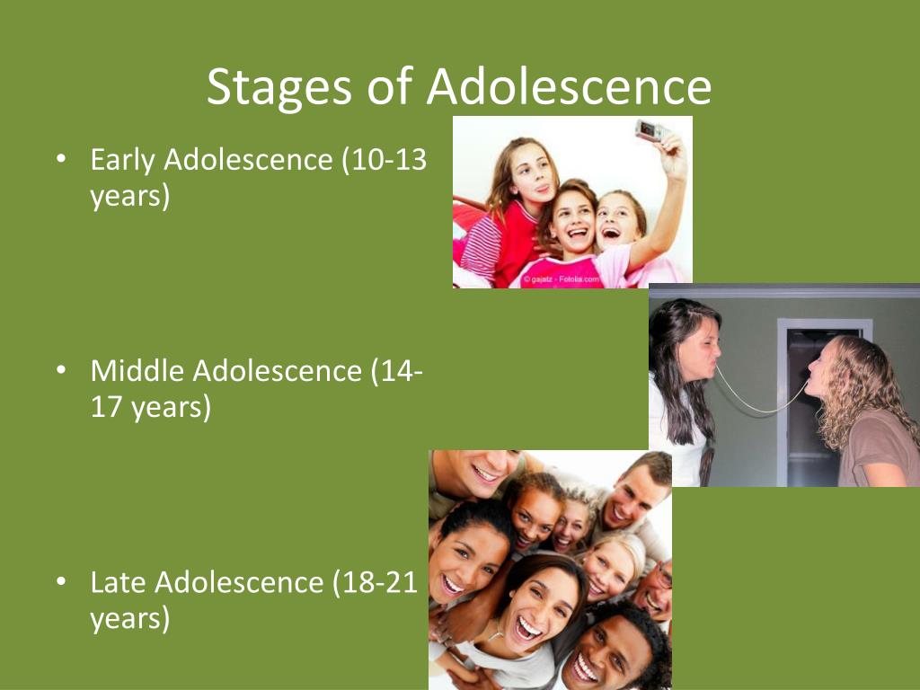 visual presentation of adolescent