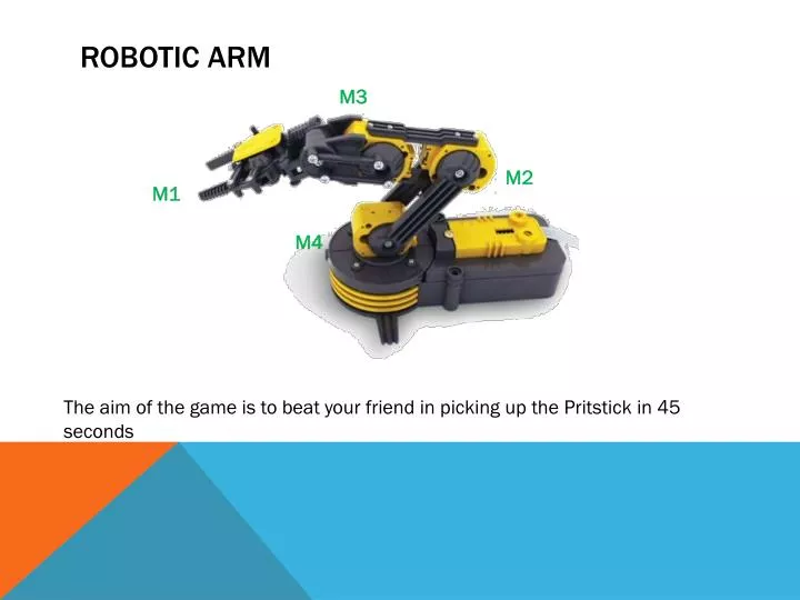 robotic arm n.