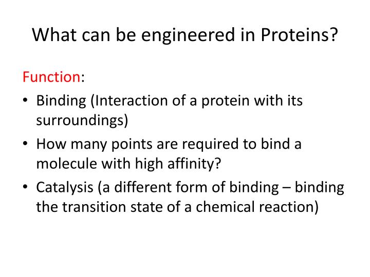 PPT Protein Engineering PowerPoint Presentation ID2648080