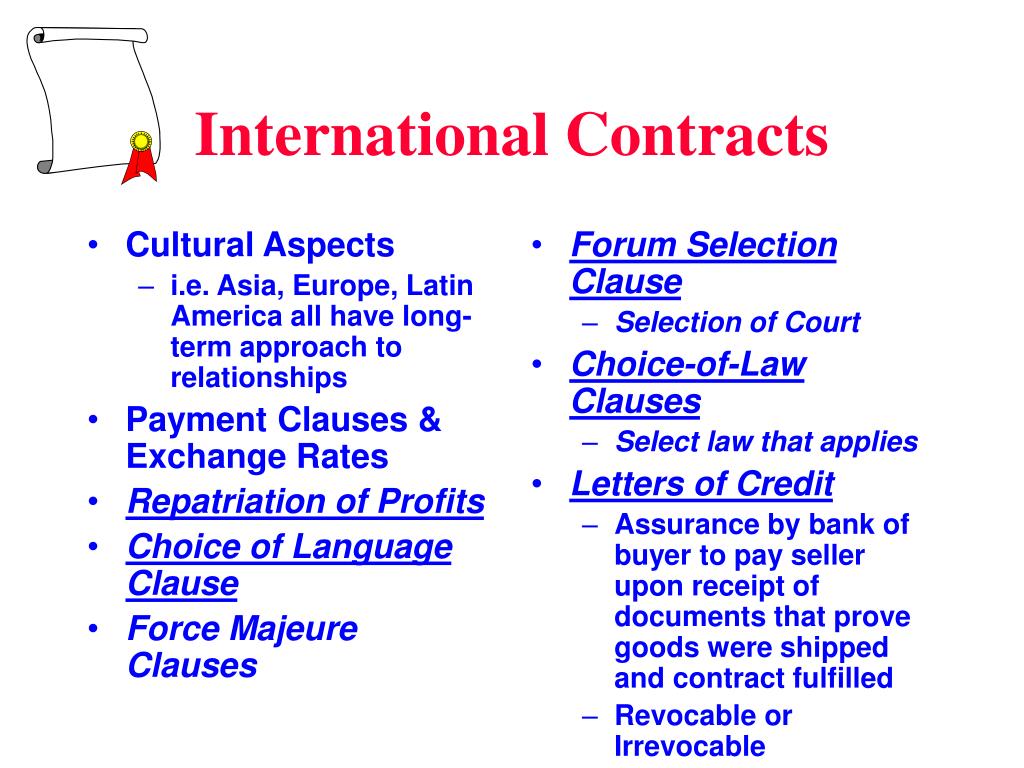 PPT - The International Legal Environment of Business PowerPoint ...