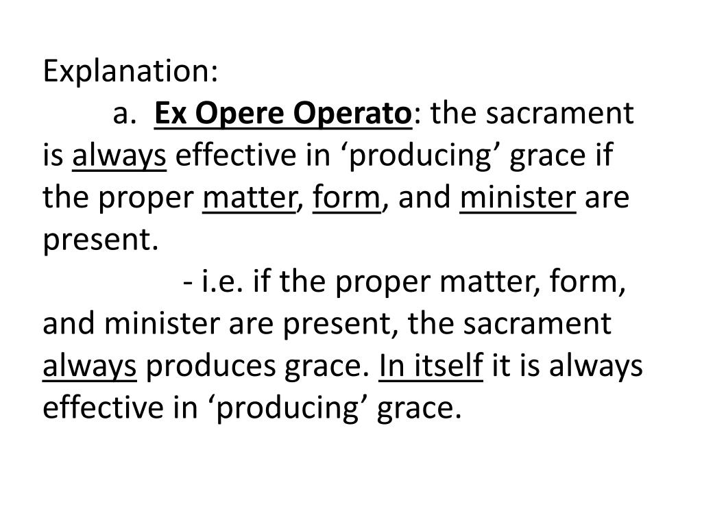Outward Sign PPT - 2. Define “ Sacrament ”: “ An outward sign instituted by Christ ...