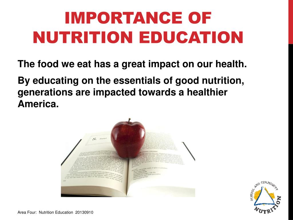 ppt on nutrition education