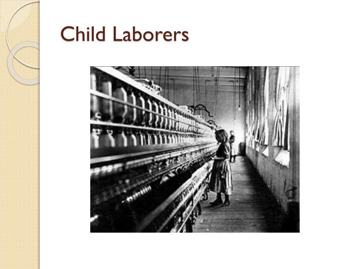 PPT Child Labor During the Industrial Revolution PowerPoint