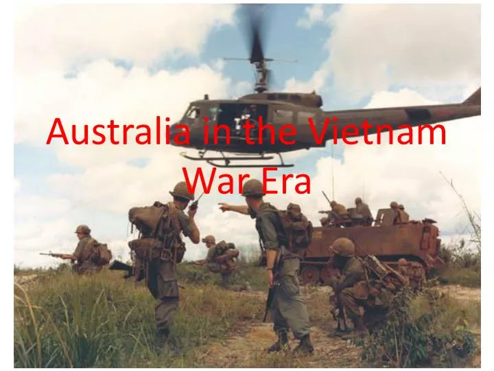australia in the vietnam war era n.