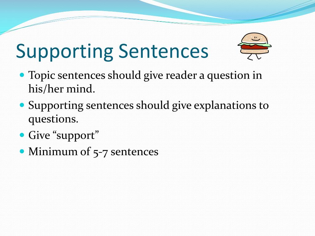 What Does R O S A Stand For In Your Supporting Sentences at Robert ...