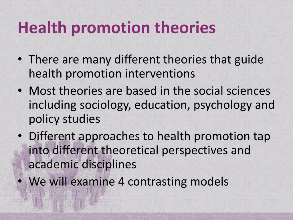 research health promotion approaches