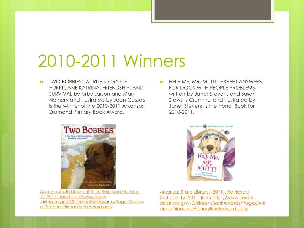 PPT - Arkansas Diamond and Charlie May Simon Awards PowerPoint ...