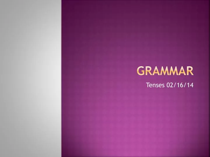 grammar n.