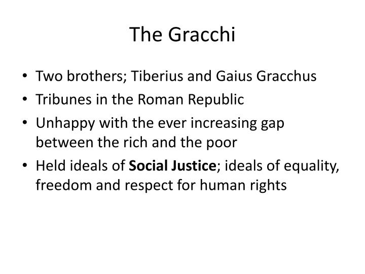 the gracchi brothers The gracchi brothers are role models for what true politicians should be and will forever be remembered as possibly the greatest statesmen to ever live . the gracchi brothers The gracchi brothers are role models for what true politicians should be and will forever be remembered as possibly the greatest statesmen to ever live .