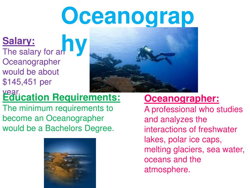 oceanographer salary