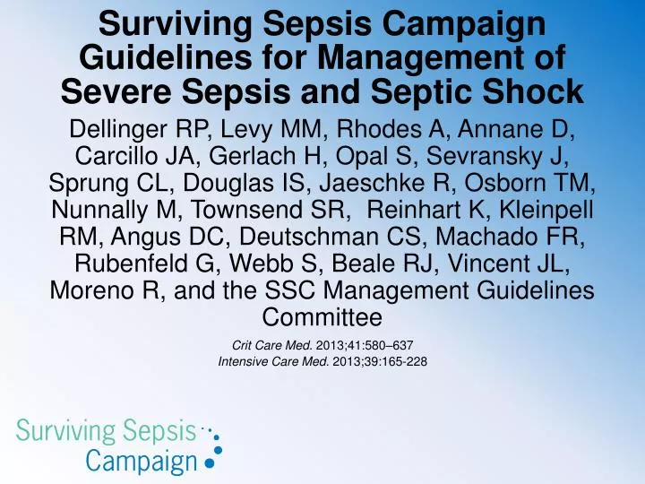 severe sepsis survival from hopelessness to severe sepsis survival from hopelessness to
