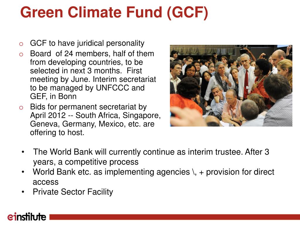 Gcf Climate PPT - Signals from Durban: Next steps for Climate Change PowerPoint ...