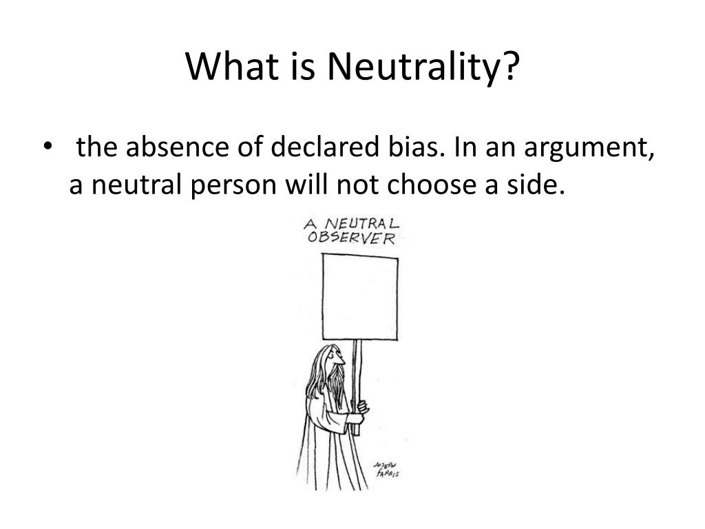 what is neutrality thesis