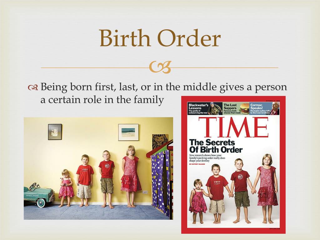the birth order theory essay