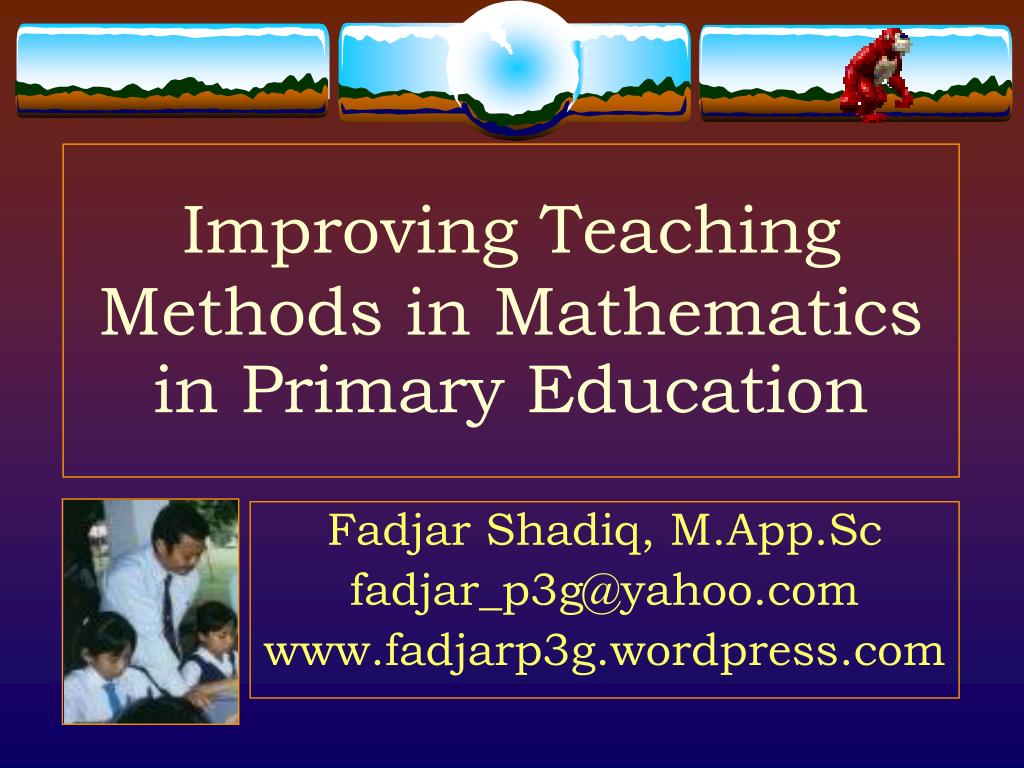 ppt-improving-teaching-methods-in-mathematics-in-primary-education