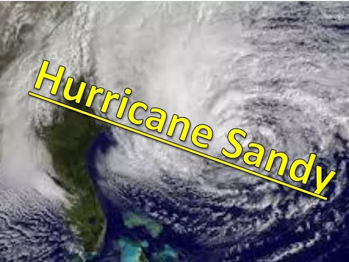 hurricane sandy case study powerpoint