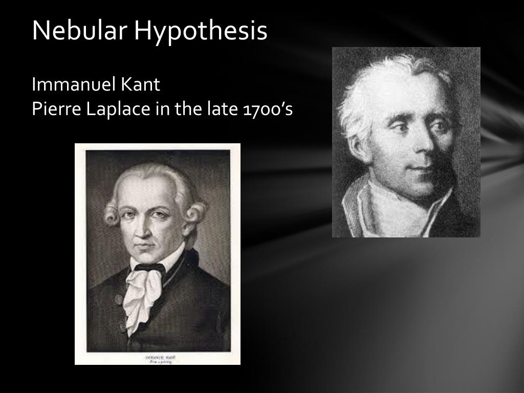 what is nebular hypothesis of laplace