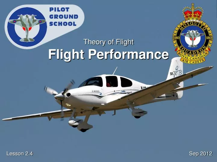 theory of flight flight performance n.