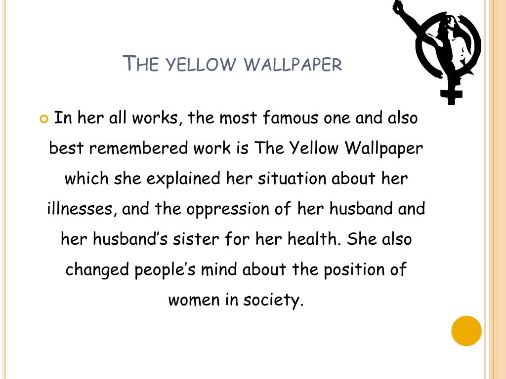 Understanding The Yellow Wallpaper Summary and Analysis