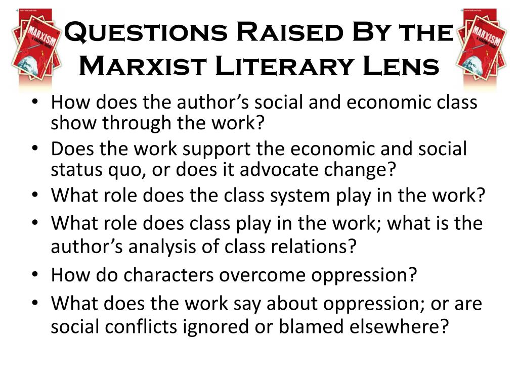marxist lens essay