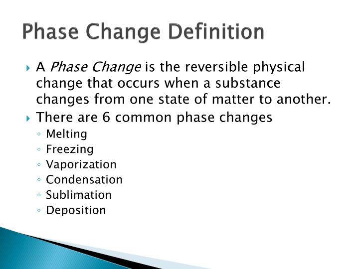 Ppt phase changes powerpoint presentation id 2660702