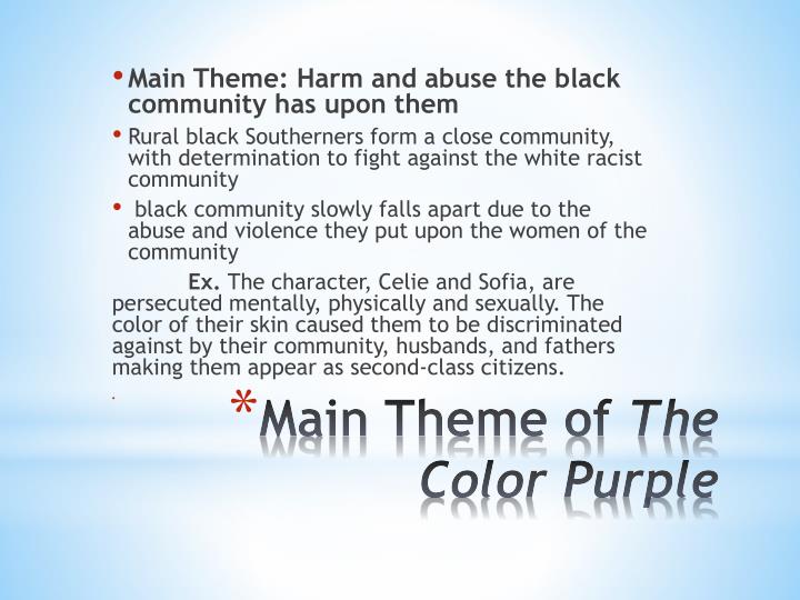 the color purple and discrimination Watch video search for the color purple on amazoncom share this rating title: the color purple (1985) 78 /10 want to share imdb's. the color purple and discrimination Watch video search for the color purple on amazoncom share this rating title: the color purple (1985) 78 /10 want to share imdb's.