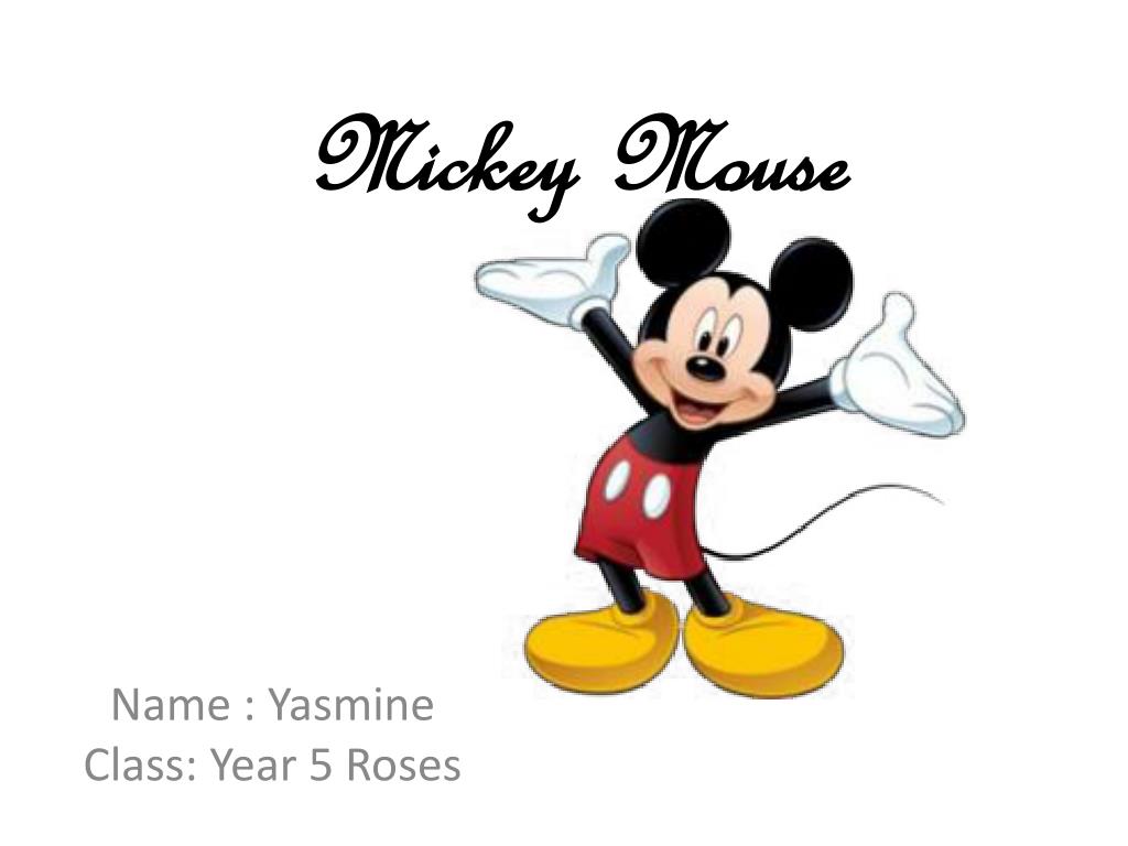 PPT - Mickey Mouse PowerPoint Presentation - ID:2662305