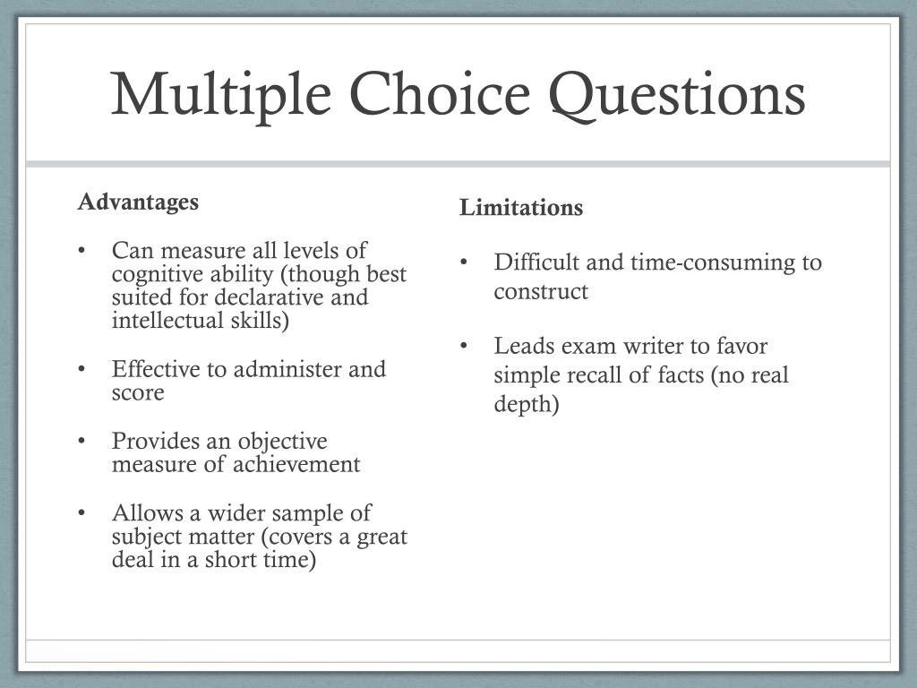 hypothesis multiple choice questions