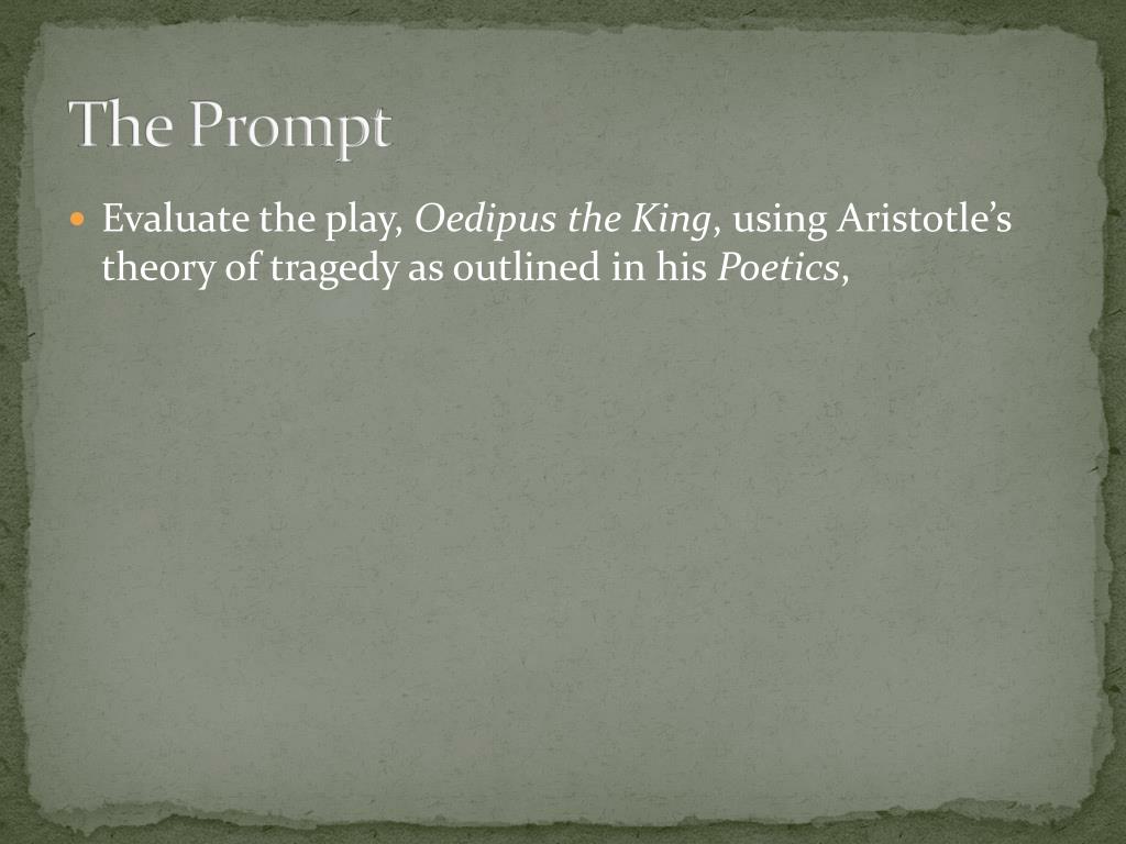 oedipus the king essay prompt