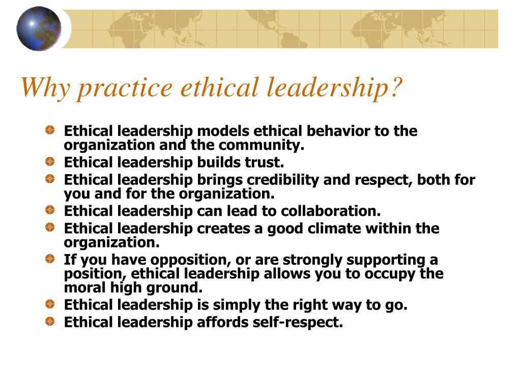 research proposal on ethical leadership